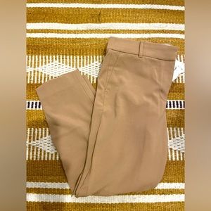 J. Crew ankle/cropped length Cameron pants - tan, Size 14